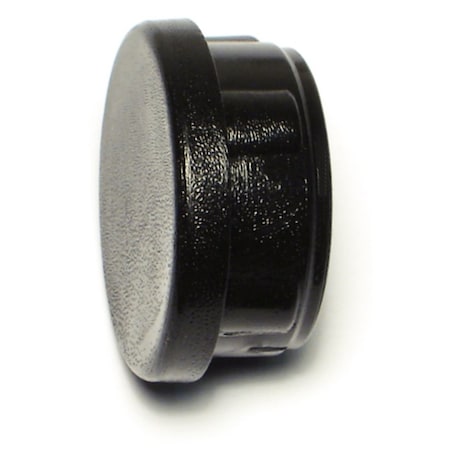 Midwest Fastener 1-1/4" x 16 Gauge Round Black Plastic Furniture Tips 6PK 76644